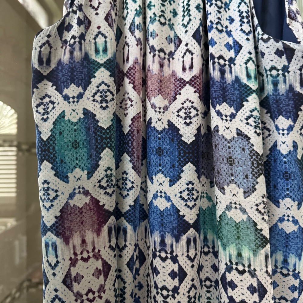 Ramy Brook Womens Printed Python Arrow Sleeveless… - image 3